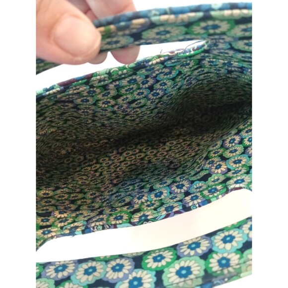 2009 Vera Bradley Blue Rhapsody XL Clutch Handbag (AS IS) - Picture 11 of 16